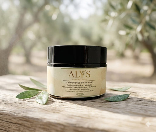 Crème-Gel Équilibrante 24H — Peaux Mixtes & Grasses